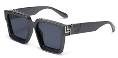 Women's Square 'Clarity Spot' Plastic Sunglasses