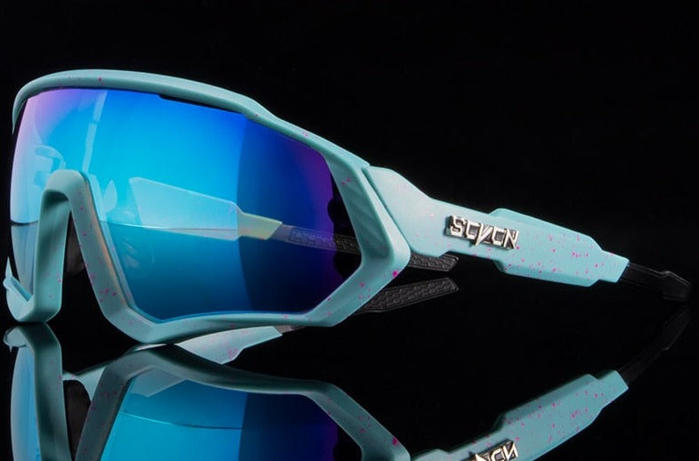 Unisex Sport Cycling 'Goku Blaze' Plastic Sunglasses