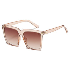 Women's Oversized Square 'Nod' Plastic Sunglasses