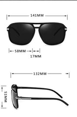 Unisex Luxury Polarized 'Retro Dam' Anti Reflective Sunglasses