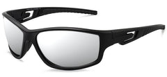 Men's Cycling Polarized 'Warden' Plastic Sports Sunglasses