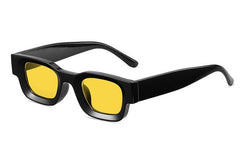 Unisex Square Polarized 'Tyron Eye ' Plastic Sunglasses