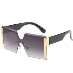 Women's Steampunk 'The Thing' Rimless Sunglasses