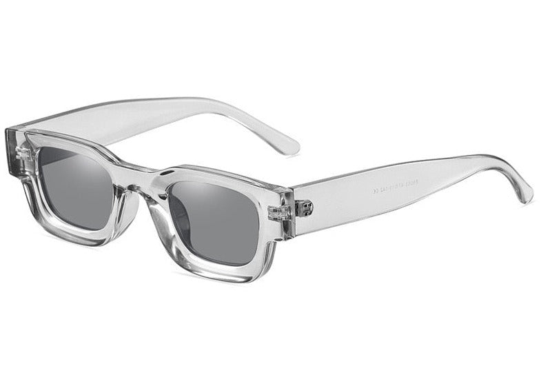 Unisex Square Polarized 'Tyron Eye ' Plastic Sunglasses