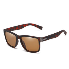 Men's Polarized 'Dark Glasses' Vintage Square Sunglasses