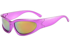 Women's Cycling Oval 'Summer Women' Plastic Sunglasses