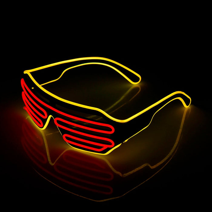 Unisex Luminous 'Naksu' Glowing Costume Sunglasses