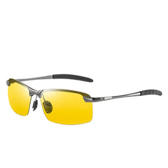 Men's Square "Robo Guy" Photochromic Sunglasses