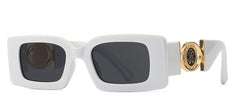 Women's Oversized Rectangle 'Queenly' Plastic Sunglasses