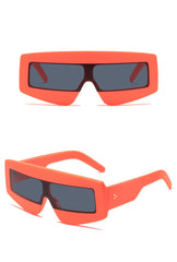 Unisex Cat Eye 'Future Robo'  Plastic Sunglasses