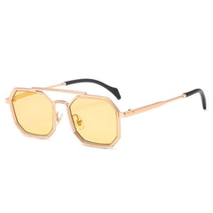 Unisex Polygon Punk 'Skies' Metal Sunglasses