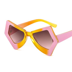 Women's Retro Cat Eye 'Diabolical' Plastic Sunglasses