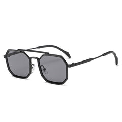 Unisex Polygon Punk 'Skies' Metal Sunglasses