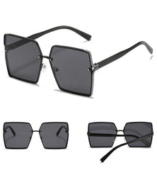 Women's Summer 'Mafia Vibes' Square Sunglasses