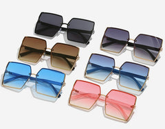 Women's Summer 'Mafia Vibes' Square Sunglasses