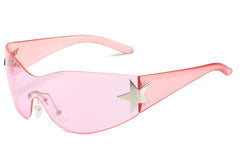 Women's Sports 'Morwen' Plastic Sunglasses