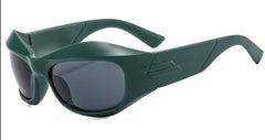 Women's Oversized Cycling 'Neve Sports' Plastic Sunglasses