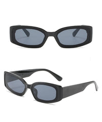 Women's Retro Rectangular 'Sun Fun' Anti Reflective Sunglasses