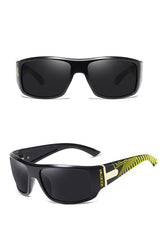 Men's Square Polarized 'The Look' Plastic Sunglasses