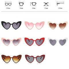 Women's Heart 'Paget Heart Eye' Plastic Sunglasses