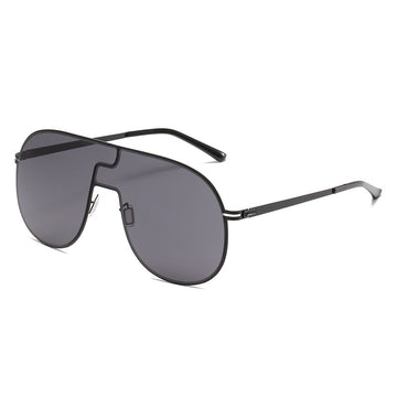 Women's Oval 'Beach Boys' Alloy Sunglasses