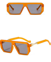 Women's Square 'Sunshine' Plastic Sunglasses