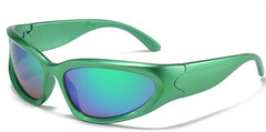 Women's Oval 'Cutlass' Plastic Sunglasses