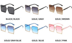 Women's Summer 'Mafia Vibes' Square Sunglasses