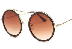 Men's Aviator 'Bacchus' Metal Sunglasses