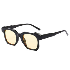 Unisex Vintage Square 'Fiesty Puma' Plastic Sunglasses