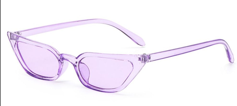Unisex Vintage Cat Eye 'Summer Desert ' Plastic Sunglasses