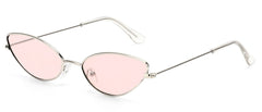 Women's Small Oval 'Alynx' Metal Sunglasses