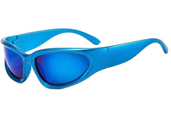 Women's Cycling Oval 'Summer Women' Plastic Sunglasses