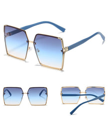 Women's Summer 'Mafia Vibes' Square Sunglasses