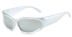 Women's Oval 'Cutlass' Plastic Sunglasses