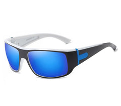 Men's Square Polarized 'The Look' Plastic Sunglasses