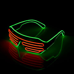 Unisex Luminous 'Naksu' Glowing Costume Sunglasses