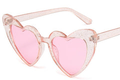 Women's Heart 'Paget Heart Eye' Plastic Sunglasses