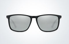 Men's Square Polarized 'Freedom ' Plastic Sunglasses