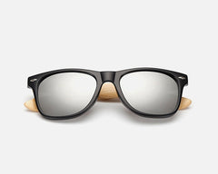 Men's Retro Square 'Summer' Wooden Sunglasses