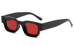 Unisex Square Polarized 'Tyron Eye ' Plastic Sunglasses