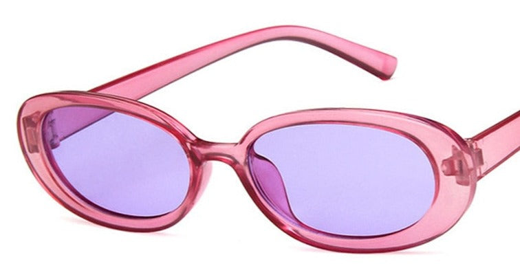 Women's Oval 'Creep' Plastic Sunglasses