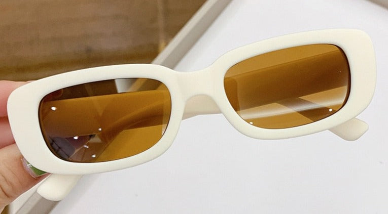 Kid's Girls Rectangle  'Leia Out Door' Plastic Sunglasses