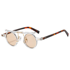 Women's Small Round 'Magnifique' Plastic Sunglasses