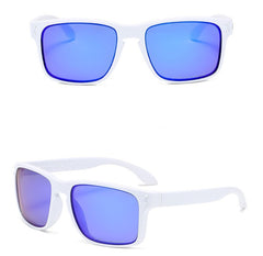 Men's Polarized Square 'Trevor Sign' Plastic Sunglasses