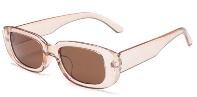 Women's Small Rectangle ' Small Laude' Plastic  Sunglasses