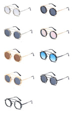 Unisex Round Steampunk ' Magic Spells' Plastic Sunglasses