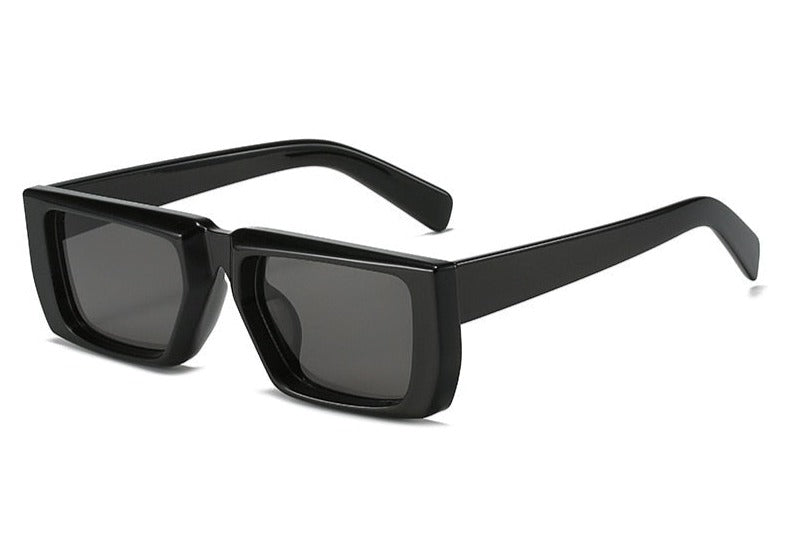 Men's Trendy Square 'The Hammer Man' Plastic Sunglasses