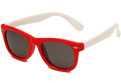 Kid's Boys Square 'Green Man' Plastic  Sunglasses