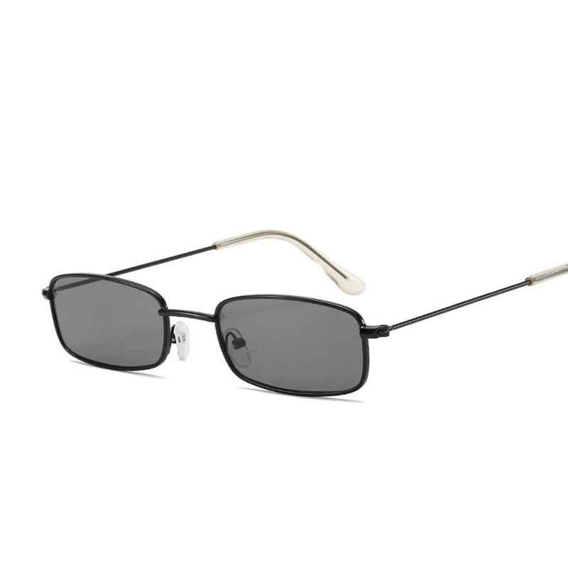 Men's New Retro Rectangular 'Eyestar' Alloy Sunglasses